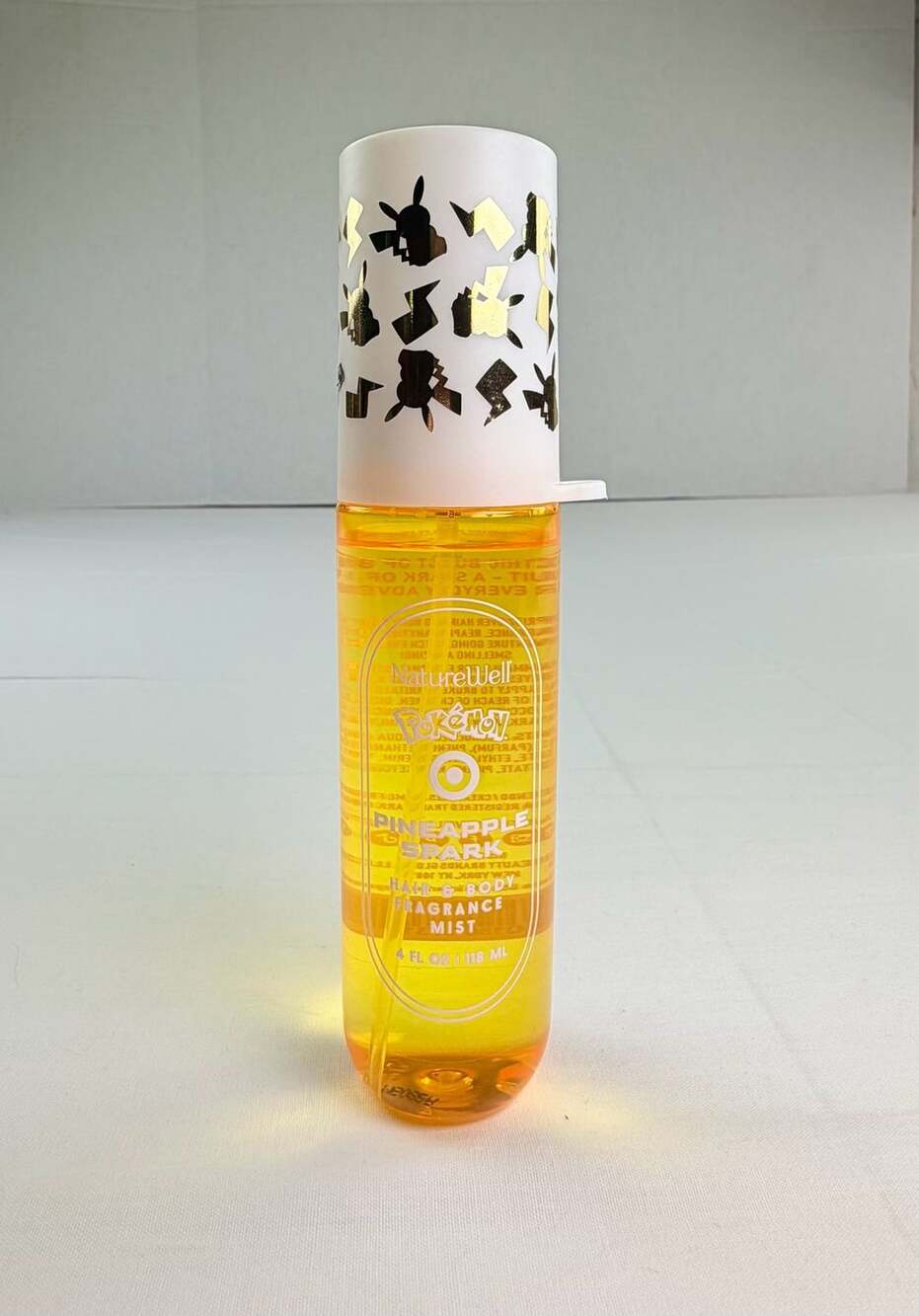 NatureWell Pokemon Pineapple Spark Hair & Body Fragrance Mist 4 FL OZ